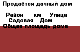 Продаётся дачный дом › Район ­ 27км. › Улица ­ Садовая › Дом ­ 201 › Общая площадь дома ­ 70 › Площадь участка ­ 500 › Цена ­ 700 000 - Кабардино-Балкарская респ. Недвижимость » Дома, коттеджи, дачи продажа   